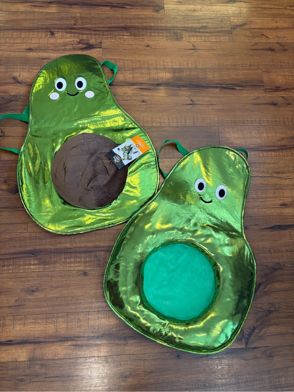 Mens/Womens Adult Hyde & Eek AVOCADO Couple 2  Halloween Costumes 2 Halves NEW